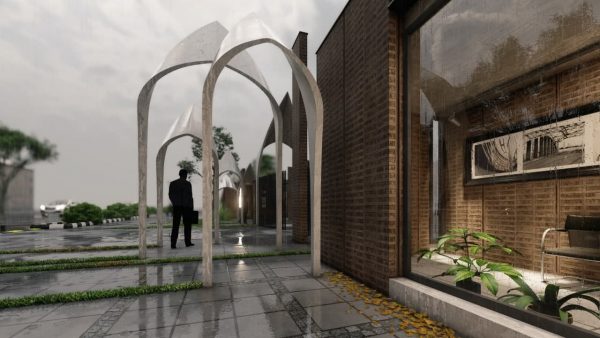 سردر-دانشگاه-چمران-کرمان-سامان-قیدی-محمد-قربانی