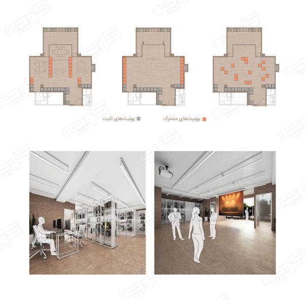 نتایج-طراحی-داخلی-دفتر-کوچه